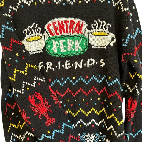 Friends Central Perk sweater with lobsters size S - Picture 3 of 6
